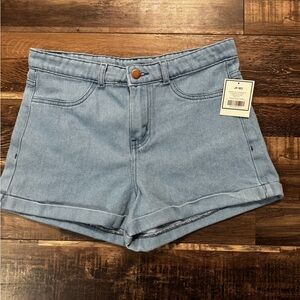 Denim Blue Junior Shorts